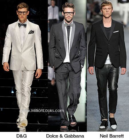 d&g suits men.